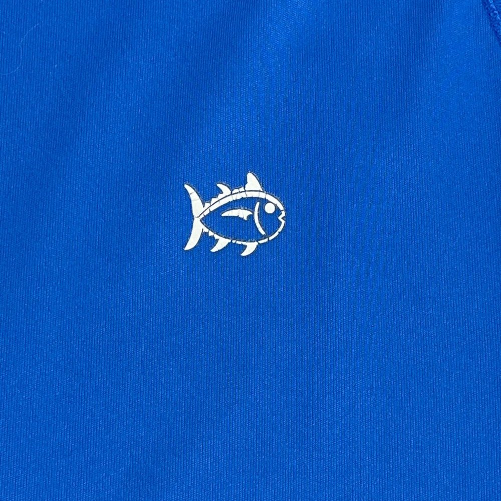 Southern Tide Tide to Trail Long-Sleeve Performance Shirt Blue Sz. S - Picture 2 of 5